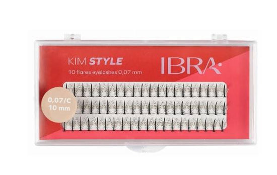 Ibra Makeup Kępki Rzęs Kim Style 10mm