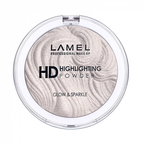 LAMEL Insta Puder Rozświetlający do Twarzy HD Glow&Sparkle nr 401 12g