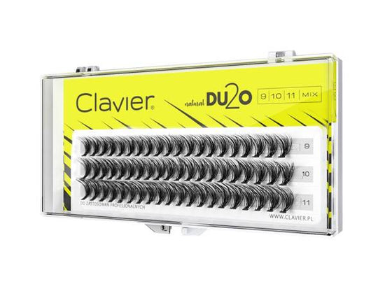 CLAVIER DU2O Double Volume MIX Kępki Rzęs 9mm,10mm,11mm